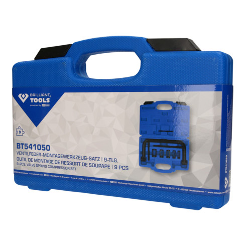 Brilliant Tools Ventilfeder-Montagewerkzeug-Satz, 9-tlg