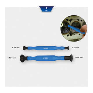 Brilliant Tools Ventilläpper-Satz, 2-tlg