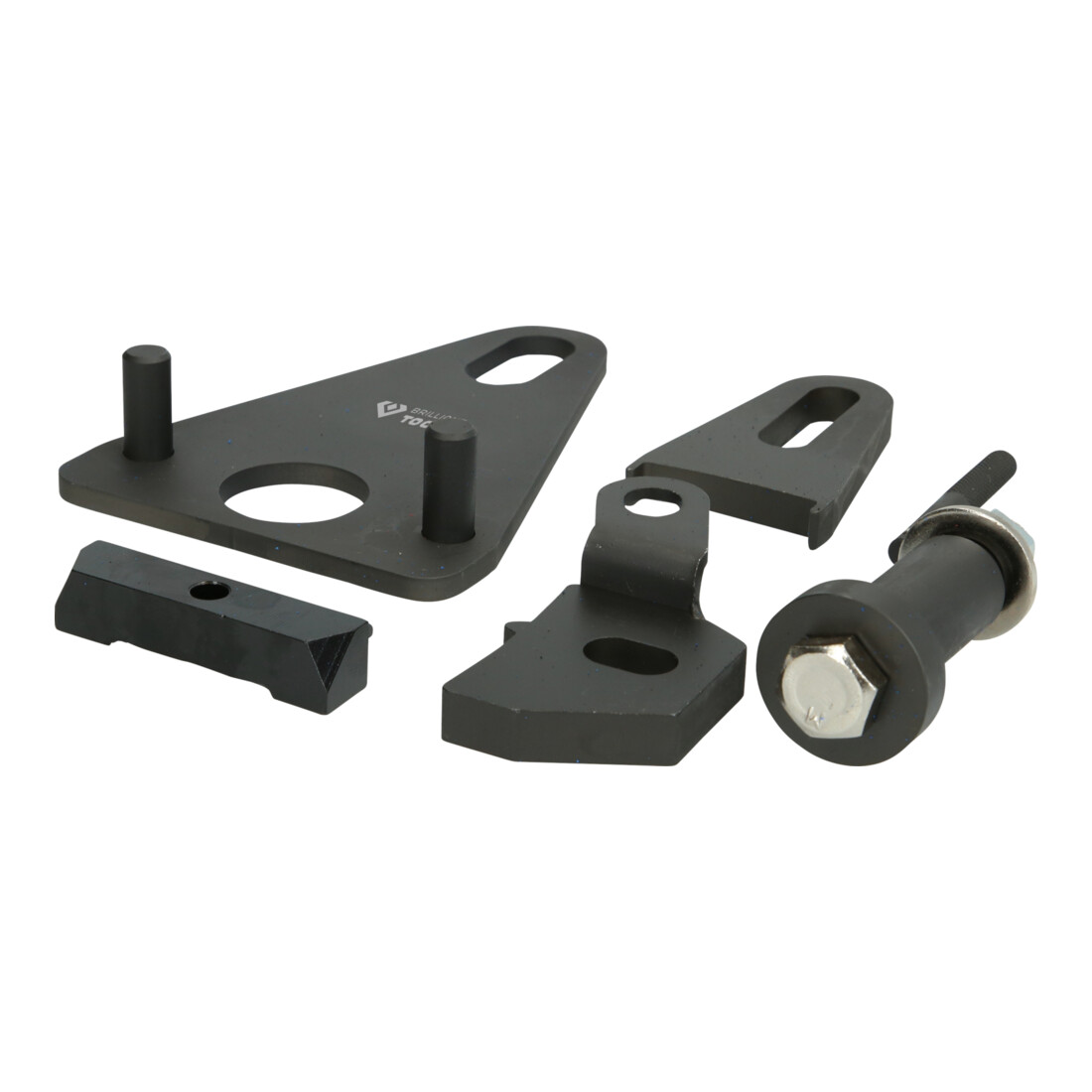 Brilliant Tools vliegwiel-/krukas-riempoelieblokkeer- en distributiedekselscheidings-gereedschapset voor Renault, Nissan