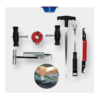 Brilliant Tools Voorruituitbouwset, 7-dlg