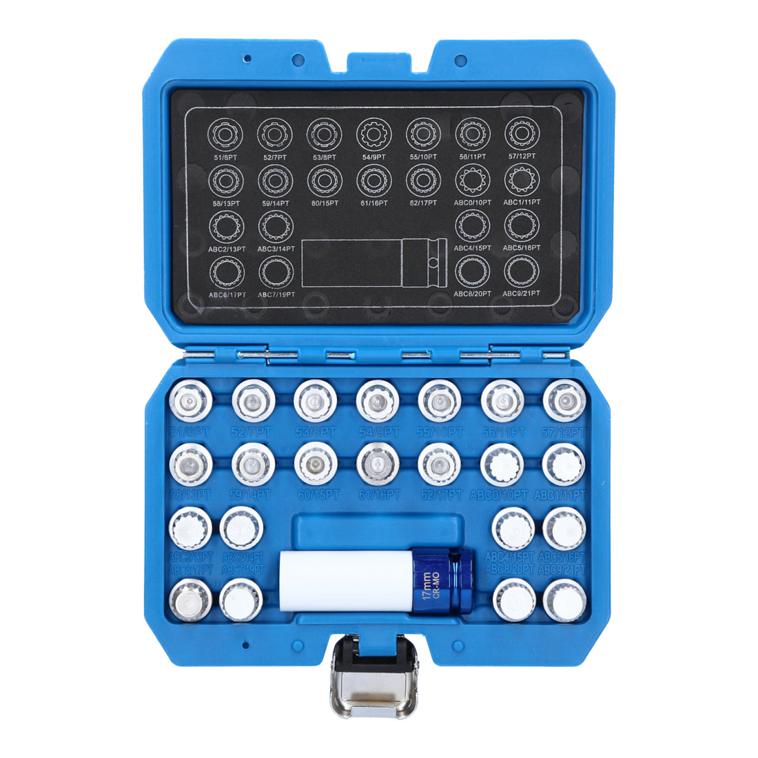 Brilliant Tools Wielmoersleutelset voor VW, 23-dlg.