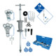Brilliant Tools Wielnaaftrekker met glijhamer, gesmeed, 16-dlg-1