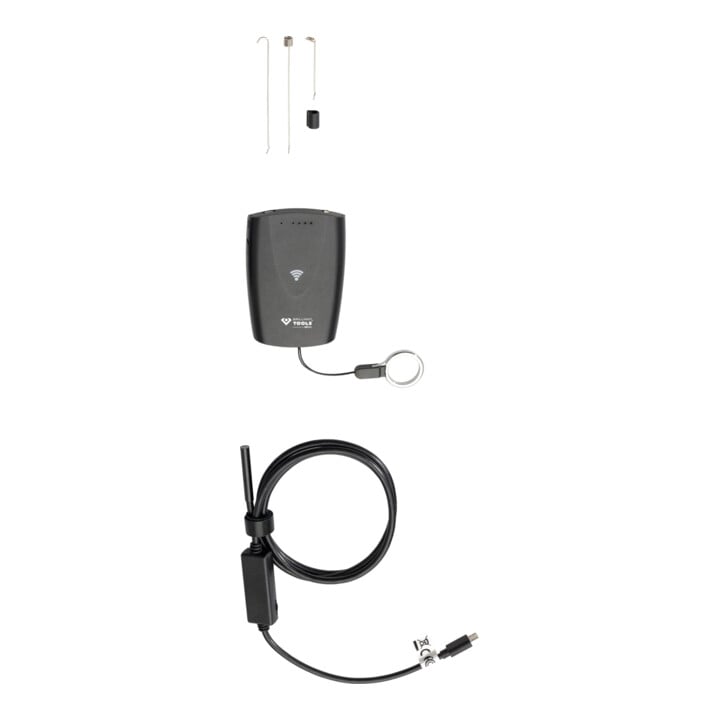 Brilliant Tools Wi-Fi videoscoopsset met Ø 5,5 mm 0° HD frontcamera-sonde, 5-dlg