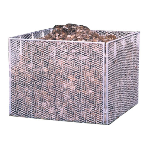 Brista Composteur en treillis métallique 80 × 80 × 70 cm