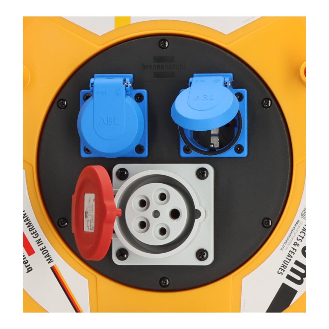 Brobusta CEE 1 IP44 kabelhaspel 40m H07RN-F 5G1.5