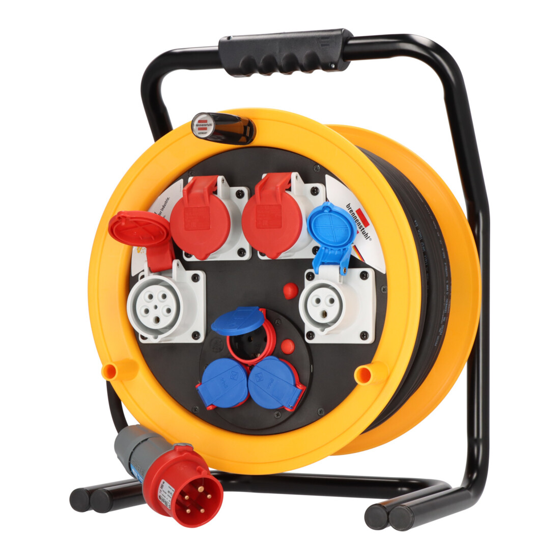 Brobusta CEE 4 IP44 Gewerbe-/Baustellen-Kabeltrommel 40m H07RN-F 5G2,5