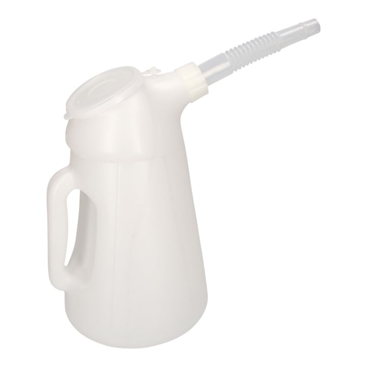 Broc verseur d'huile avec bec flexible, 2 l