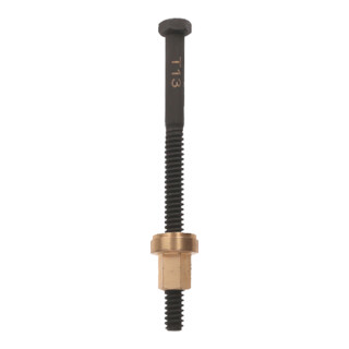 Broche filetée trapézoïdale pour douille en laiton KS Tools
