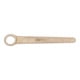 BRONZEplus Clé polygonale simple, droite 17 mm