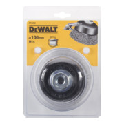 Brosse à cuvette DEWALT ondulée 100 mm M14 DT3489-QZ