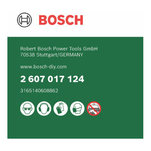 Brosse à dents Bosch, acier, fil serti, 50 mm, 4500 tr/min