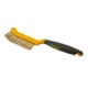Brosse à étrier de frein Osborn 245/95, fil de laiton serti 0,30 T23 manche plastique jaune-noir / 2 rangées-1