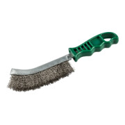 Brosse à main spéciale Klingspor 140 x 25 x 265 mm manche plastique 0,3 acier-5