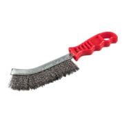 Brosse à main spéciale Klingspor 140 x 25 x 265 mm manche plastique 0,3 laiton-1