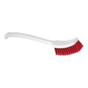 Brosse à manche HACCP L. 400 mm épaisseur des poils 0,50 mm rouge NÖLLE