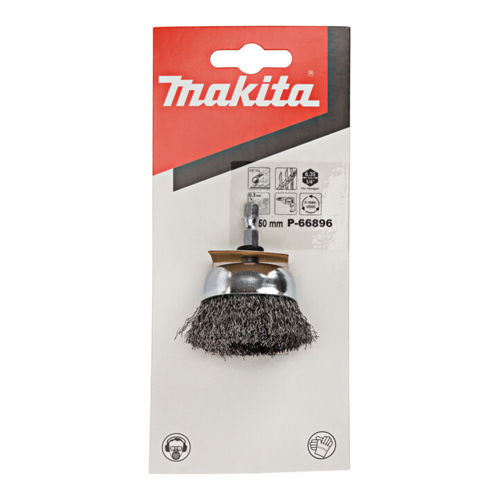 Brosse à pot Makita 50mm acier