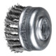 PFERD TOOLS Brosse coupe-tête filetée, torsadée POS TBG 65/X-LOCK INOX 0,35