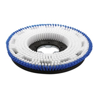 Brosse à shampoing Kärcher, moyennement douce, bleue / blanche, 330 mm