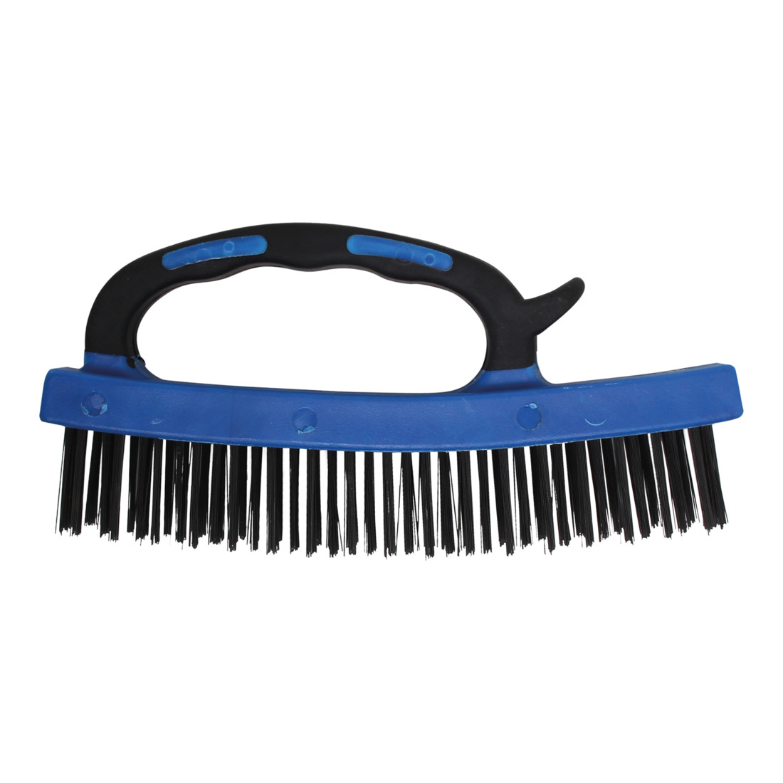 BGS Brosse métallique à fil avec manche en plastique 172 mm 4 rangs