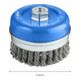 Brosse boisseau 100 mm à fils d'acier torsadés 100 mm, 0,8 mm, M14-4