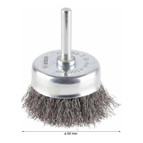 Brosse à pots Bosch, fil de fer serti