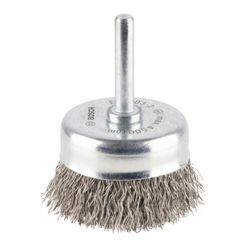 Brosse en acier inoxydable Bosch avec fil serti