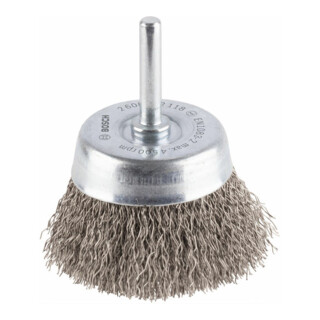 Brosse en acier inoxydable Bosch avec fil serti