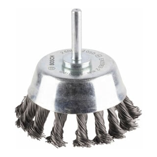 Brosse boisseau 65 mm à fils d'acier torsadés 0,5 mm 65 mm, 0,5 mm