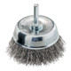 Metabo brosse à pot, fil d'acier ondulé, tige avec 6mm-1