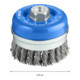 Brosse boisseau 90 mm à fils d'acier torsadés 90 mm, 0,8 mm, M14-2