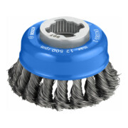 Brosse à godet Bosch X-LOCK Heavy for Metal fil d'acier noué