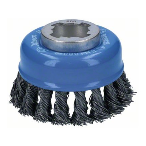 Brosse à godet Bosch X-LOCK Heavy for Metal fil d'acier noué