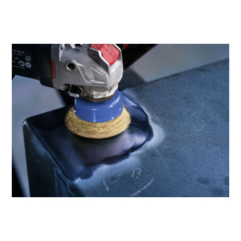 Brosse à godet Bosch X-LOCK Heavy for Metal fil d'acier noué