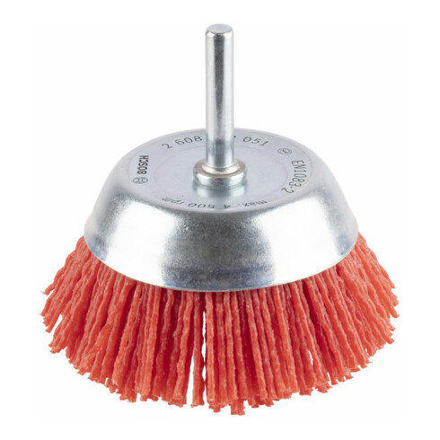 Bosch Pot Brush Brush Nylon Bristle avec Corindon