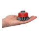 Brosse à cuvette STIER, M14, nouée, en acier-5