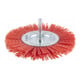 Brosse à disque en nylon Bosch avec corindon-1