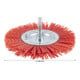 Brosse circulaire 100 mm à fils de nylon 1 mm 100 mm, 1 mm, 8 mm