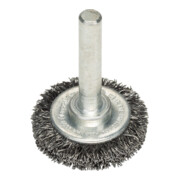Brosse à disque en acier Bosch avec fil ondulé
