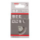 Brosse circulaire 30 mm à fils d'inox ondulés 0,3 mm 30 mm, 0,3 mm, 6 mm