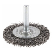 Brosse à disque en acier Bosch avec fil ondulé