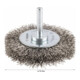 Brosse circulaire 70 mm à fils d'inox ondulés 0,3 mm 70 mm, 0,3 mm, 15 mm-4