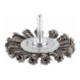 Brosse circulaire 75 mm à fils d'acier torsadés 0,5 mm 75 mm, 0,5 mm, 13 mm-1