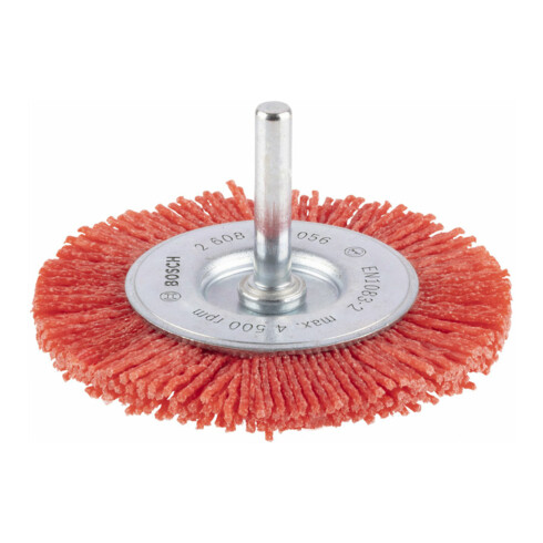 Brosse à disque en nylon Bosch avec corindon