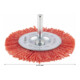 Brosse à disque en nylon Bosch avec corindon-4