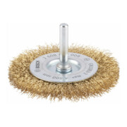 Brosse à disque Bosch plaquée laiton ondulé