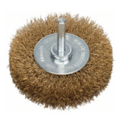 Brosse à disque Bosch plaquée laiton ondulé