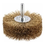 Brosse circulaire Bosch 80 mm à fils ondulés et laitonnés 0,2 mm 80 mm, 0,2 mm, 35 mm