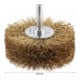 Brosse circulaire Bosch 80 mm à fils ondulés et laitonnés 0,2 mm 80 mm, 0,2 mm, 35 mm