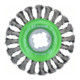 Brosse circulaire en acier inoxydable X-LOCK 115 fils torsadés 115 mm, 0,5 mm, X-LOCK-1