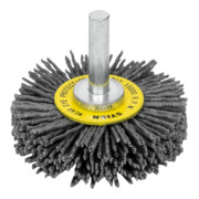 Brosse circulaire STIER Ø 50 mm, diamètre de queue 6 mm, 1,1 mm, ondulée, carbure de silicium